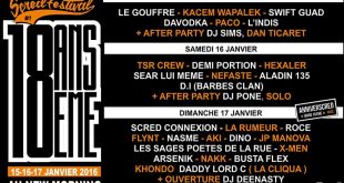 Affiche scred festival